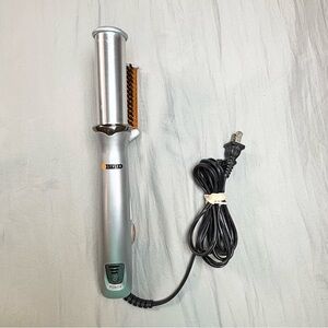 InStyler Rotating Hot Iron Hair Straightening Curling 1.25" Barrel IS1001 Tested